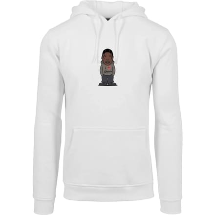 Mister Tee - Texas Sketch Hoodie/trui - L - Wit