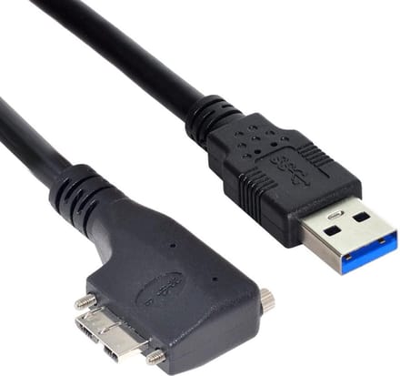 CY USB A to Micro B 3.0 Data Cable for Camera Cable 3.94ft Mount Micro USB to USB Cable Adapter - ShopVlot