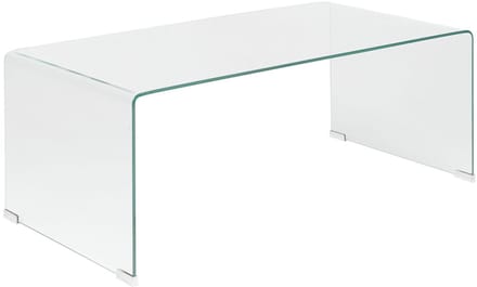 KENDALL - Salontafel - Transparant - Veiligheidsglas