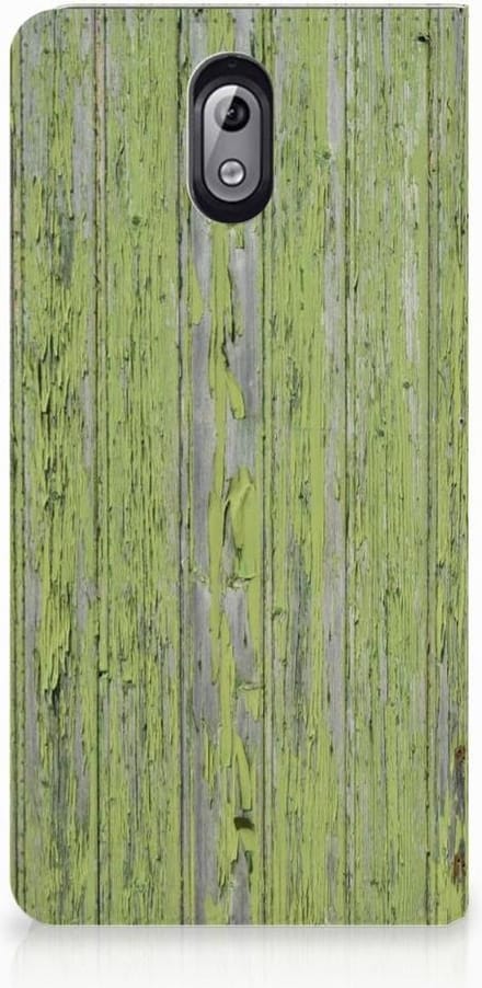 Nokia 3.1 (2018) Book Wallet Case Green Wood