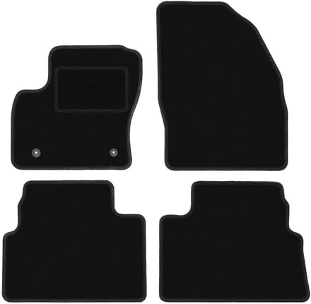 Zwarte veloursmatten voor: Ford Kuga MK1 SUV (2011-2013)