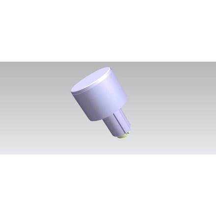 AEG knop, inox, 140139358216