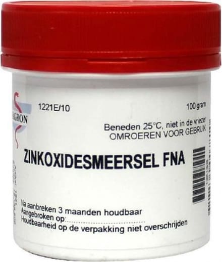 Fagron Zinkoxidesmeersel FNA 100 Gram