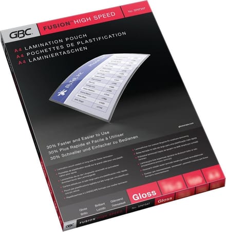 GBC Lamineerhoezen A4 - Highspeed - 150 micron - 100 stuks