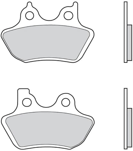 Brembo 07hd16sa Gesinterde Remblokken Transparant