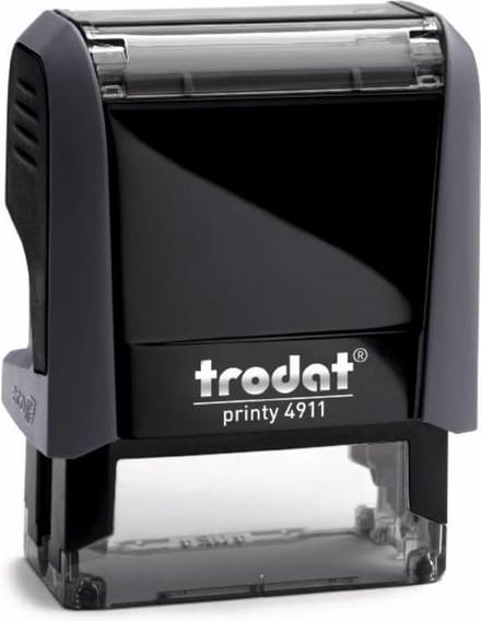 Trodat Printy 4911 Tekststempel rood CHECKED