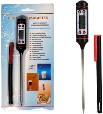 Digitale Vleesthermometer / BBQ thermometer / Voedselthermometer - -50 tot +300 graden Celcius