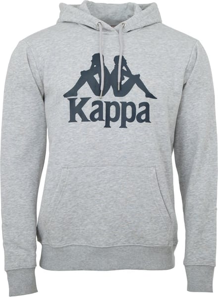 Kappa Unisex sweatshirt met capuchon grijs 705322 18M