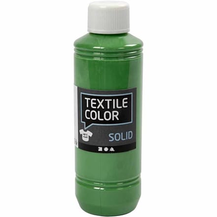 Textil Solid, brilliant groen, dekkend, 250 ml