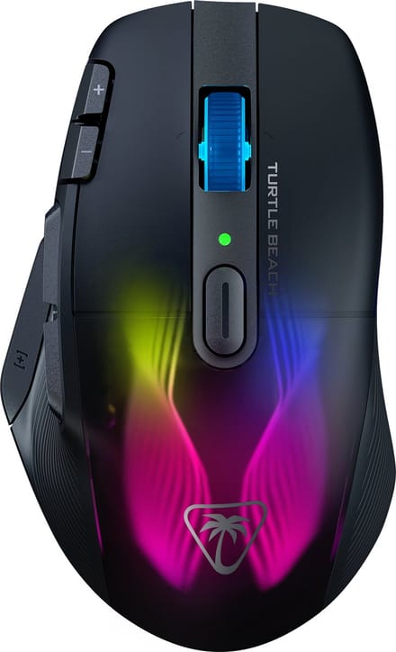 Draadloze Turtle Beach® Kone XP Air-gamemuis met oplaaddock - Zwart