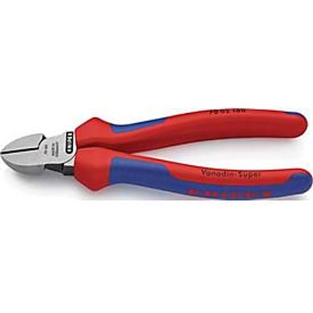 Zijsnijders L.125mm kop pol.multi-comp. hulzen max.1,5mm KNIPEX