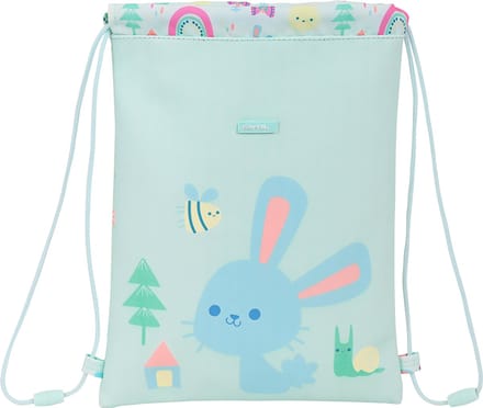 Safta Junior Gymbag Konijn - 34 x 26 cm - Polyester