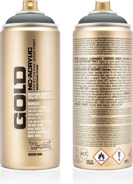 Montana GOLD G7060 Gravel spuitbus 400ml