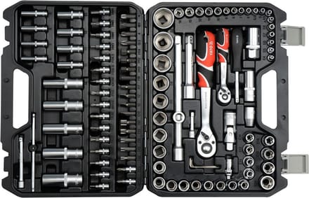 Yato YT Serie - Dopsleutelset - 1/2" - 108 Delen - 255 mm