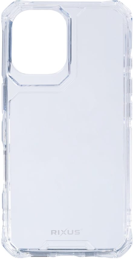 Rixus Armor-X Anti Shock Case For Apple iPhone 16 Plus Transparent