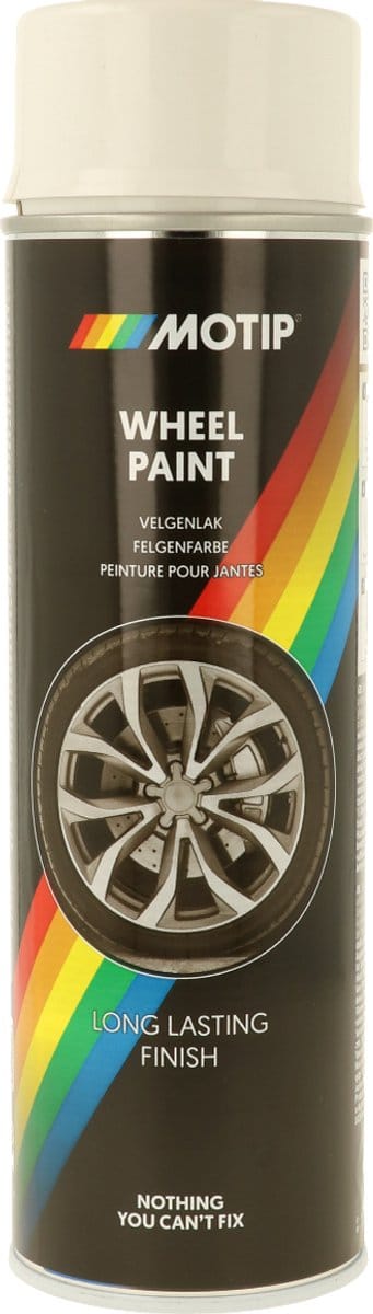 MoTip Velgenlak WIT spuitbus 500ml
