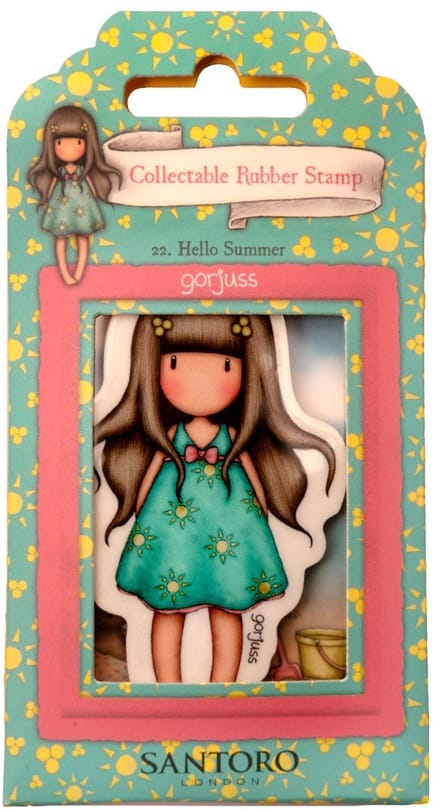Gorjuss Cling stamp Hello summer nr. 684