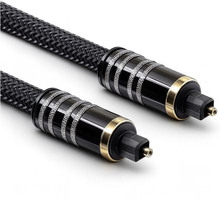 Optische kabel - Enkel afgeschermd - Toslink male - 3 meter - Zwart - Allteq