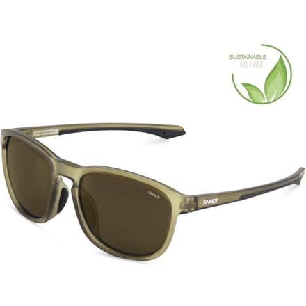 SINNER Yacan - Zonnebril - SINTEC® lenzen - Olijfgroen - Unisex - One size - BIO based frame