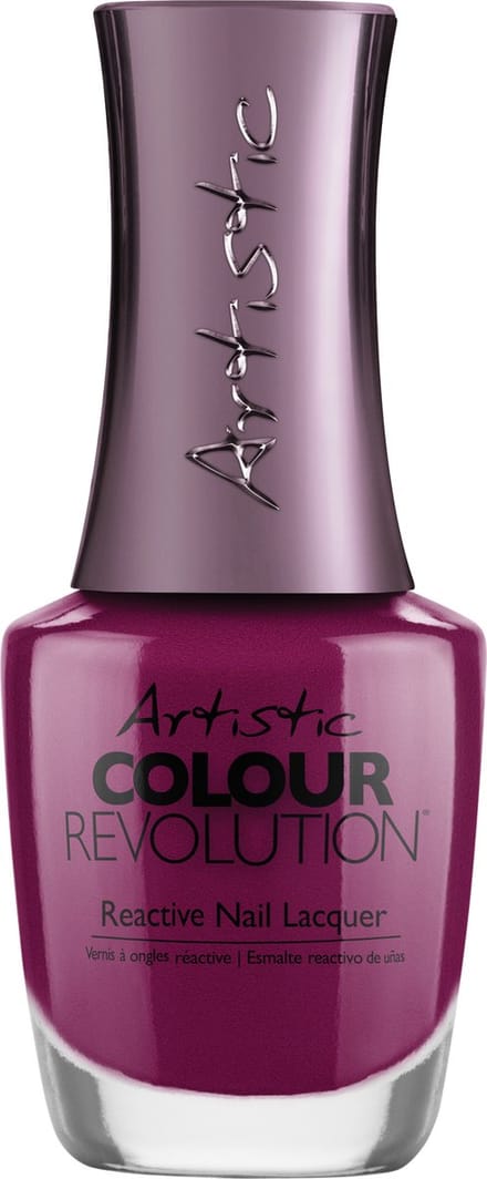 Artistic Nail Design Colour Revolution ' Forbidden Fuchsia ' ( Fuchsia-Roze Parelmoer )