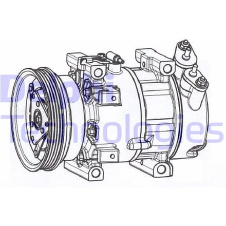 Compressor airconditioning DELPHI CS20533