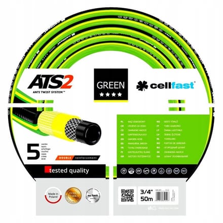 Cellfast - Cellfast - Tuinslang - Green Ats2™ - 3/4" - 50 M (CF15-121)