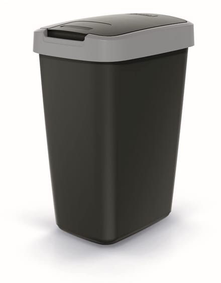 Compacte Prullenbak 12 Liter - Afvalscheiding en Minimalistisch Design