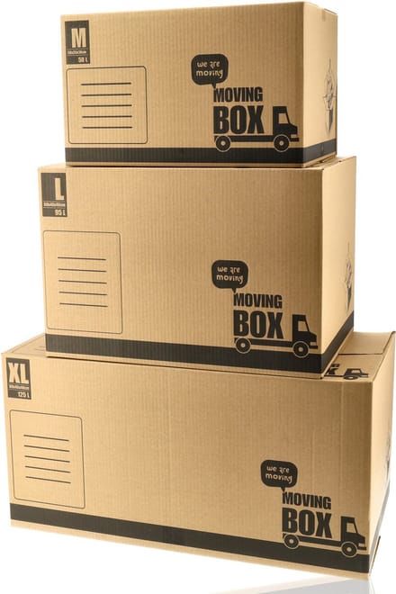 Verhuisdozen Set - 125L, 95L & 50L - Stevige & Professionele Verhuisdozen - Groot Formaat