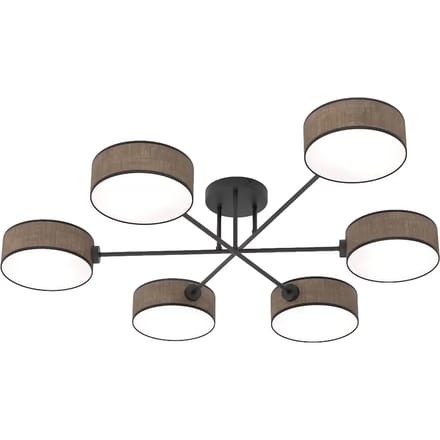 Plafondlamp Emibig Lighting Maga 6