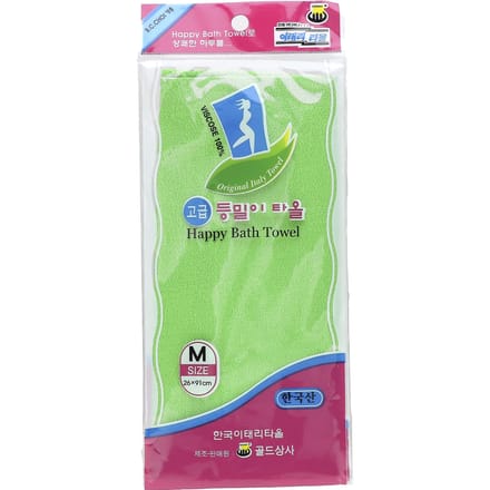 Goldsangsa, Happy Badhanddoek, medium, groen, 1 stuk green