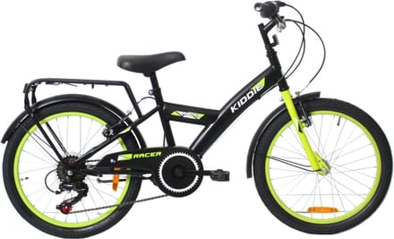 Kinderfiets Uniek 6Speed 20'' Black/Green