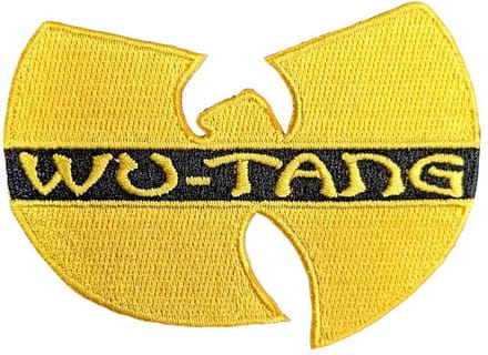 Wu-Tang Clan - Logo Patch - Geel
