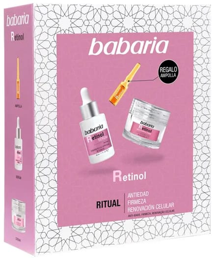 Babaria Retinol Serum + Crema Anti-Aging - Vitamine A - 30ml + 50ml