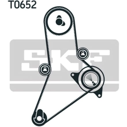 Distributieriemset SKF VKMA 02384