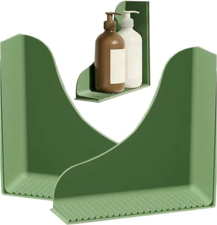 Badkuip Waterschermen - Douchebeschermers - Badkamer Netheid - Flexibel Siliconen Ontwerp - 25x24x8cm - Grijs