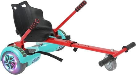 Hoverboard Zitje - Gokart Attachment - Actief Buiten Spelen - Flexibel Verstelbaar - 79-99 cm - Zwart