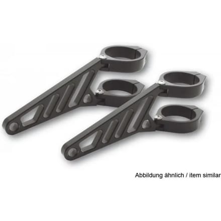Set lange koplampsteunen Highsider Cnc 42 à 43mm