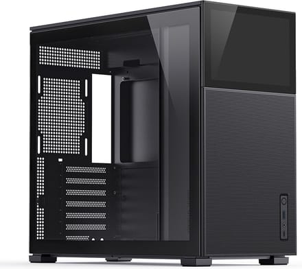 Jonsbo D41 mesh screen - black - Case - Miditower - Zwart