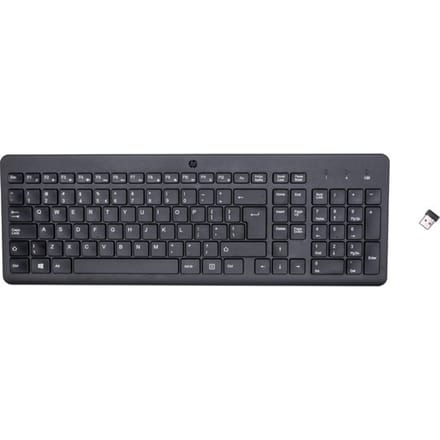 HP 220 Draadloos Toetsenbord QWERTY Zwart