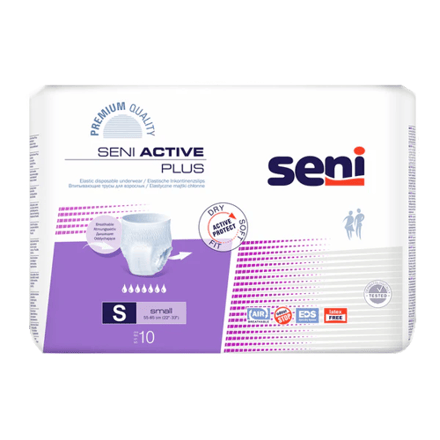 Seni Active Plus Small - 8 pakken van 10 stuks