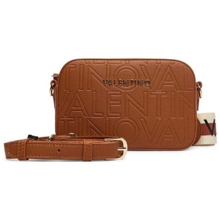 VALENTINO schoudertas Pansy Camera Bag Cuoio Lichtbruin