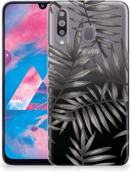 Samsung Galaxy M30 TPU Case Leaves Grey