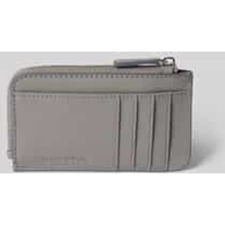 Marc O'Polo portemonnee Florica Leather Zip Wallet Basalt Grey grijs