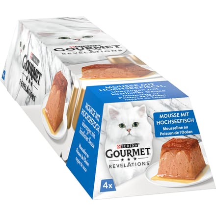 Gourmet Revelations Mousse Kattenvoer - 24 x 57 g Meeresfisch