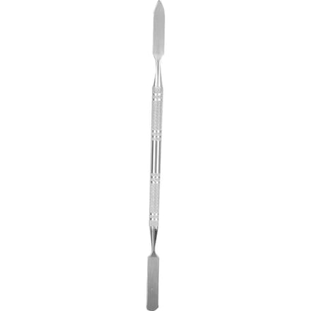 Roestvrijstalen Dubbelzijdige Littekenwas Spatel Applicator Special Effects FX Make-up Tool (L) white