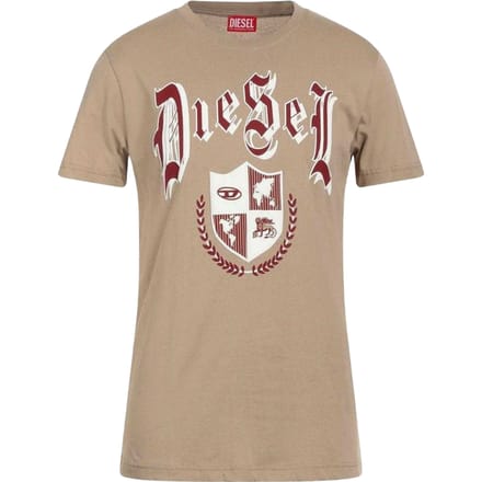 Diesel Unisex Volwassen Middeleeuwse T-Shirt (Beige)