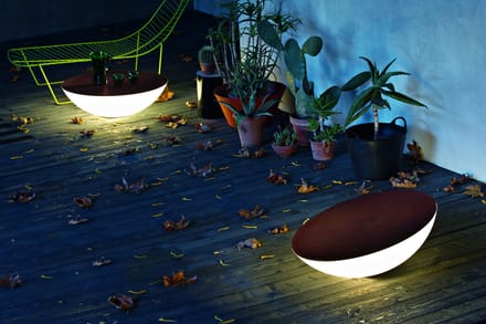 Foscarini - Solar Outdoor bodemlamp - bruin