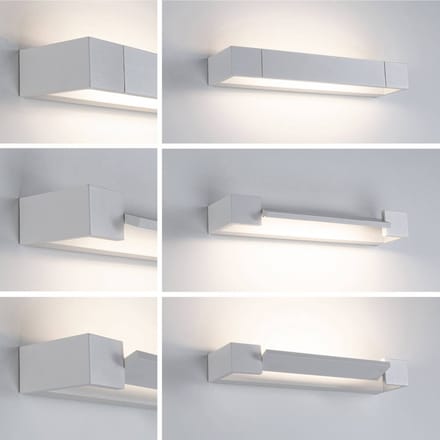 Selection Bathroom LED-wandlamp 3-Step-Dim Lucille IP44 2700K 1000lm 230V 11,5W dimbaar Wit