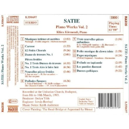 Piano Works Vol.2 - Daniel Varsano & Philippe Entrem