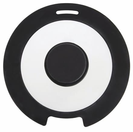 Deksel Glas Silicone 17 cm - Pannendeksel - Pandeksel - Potdeksel
